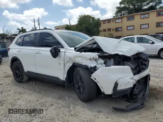 2024 Honda CR-V Sport-L with VIN 7FARS5H81RE013044, listed as a Copart auction lot 54412135 with 47,065 mi miles and Non Repairable. Bid and sale history available at DreamBid. Image 4.