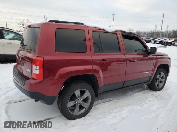 2014 Jeep Patriot High Altitude with VIN 1C4NJPFA7ED854320, listed as a Copart auction lot 87908165 with Not Provided miles and Clean Title. Bid and sale history available at DreamBid. Image 3.