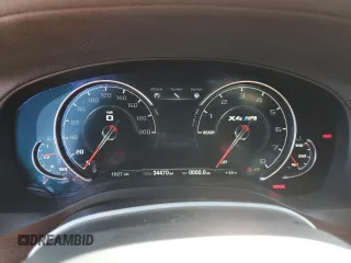 2020 BMW X4 M z VIN 5YMUJ0C08LLU67316, wystawiony jako Copart lot #53398995 z przebiegiem 34 470 mil mil oraz Szkody całkowita. Historia ofert i sprzedaży dostępna na DreamBid. Obrazek 9.