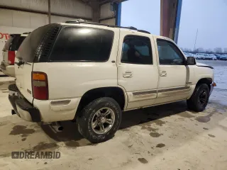 2000 GMC Yukon SLT with VIN 1GKEC13T9YJ159294, listed as a Copart auction lot 82626544 with 0 mi miles and Salvage Title. Bid and sale history available at carsss.com. Image 3.