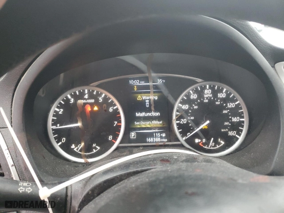 2018 Nissan Sentra S with VIN 3N1AB7AP4JY244554, listed as a Copart auction lot 44511945 with 168,368 mi miles and Salvage Title. Bid and sale history available at carsss.com. Image 9.