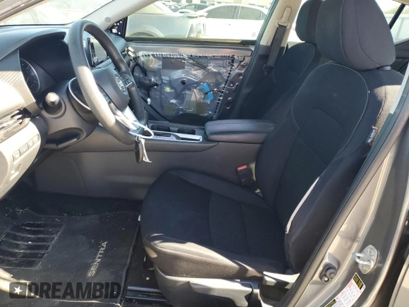 2020 Nissan Sentra S with VIN 3N1AB8BV7LY252007, listed as a Copart auction lot 81673984 with 54,126 mi miles and Salvage Title. Bid and sale history available at carsss.com. Image 7.
