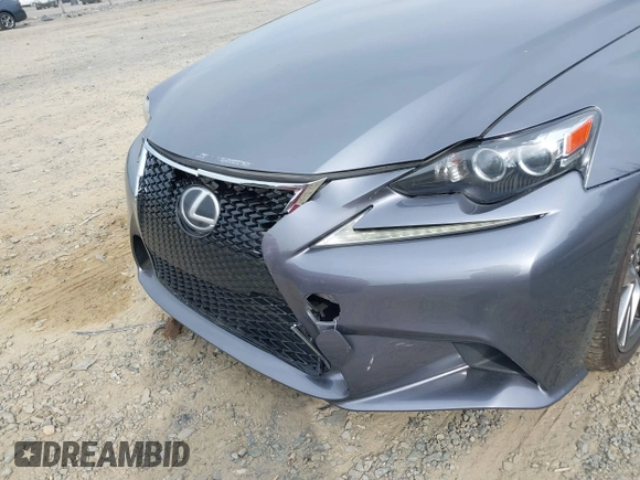 2015 Lexus IS 250 with VIN JTHCF1D25F5029646, listed as a IAAI auction lot 42170729 with 84,509 mi miles and . Bid and sale history available at DreamBid. Image 17.