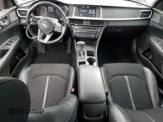 2019 Kia Optima LX with VIN 5XXGT4L30KG360552, listed as a Copart auction lot 47943085 with 50,615 mi miles and Salvage Title. Bid and sale history available at carsss.com. Image 8.
