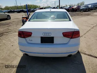 2013 Audi A8 3.0L с VIN WAUAGAFD1DN007447, выставлен на аукционе Copart как лот 54394825 с пробегом 128 729 миль миль и Чистый • Clean title. История ставок и продаж доступна на DreamBid. Изображение 6.