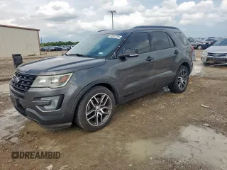 2017 Ford Explorer Sport with VIN 1FM5K8GT2HGA33515, listed as a Copart auction lot 60357205 with 111,105 mi miles and Clean title. Bid and sale history available at DreamBid. Image 1.