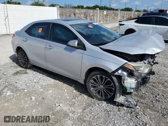 2014 Toyota Corolla L with VIN 2T1BURHE4EC108359, listed as a Copart auction lot 61338995 with Not provided miles and Salvage title. Bid and sale history available at DreamBid. Image 4.