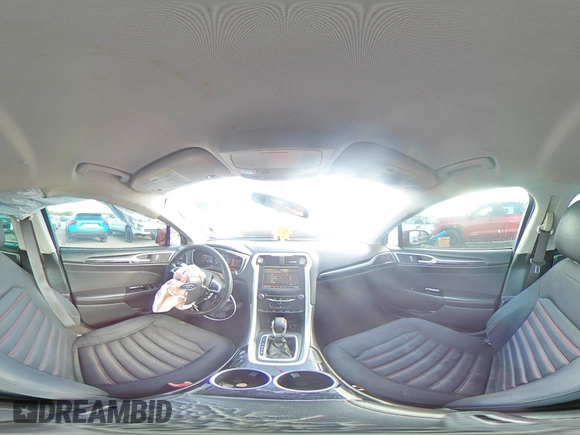 2013 Ford Fusion SE with VIN 3FA6P0HRXDR360624, listed as a Copart auction lot 61198505 with 163,216 mi miles and Salvage title. Bid and sale history available at DreamBid. Image 14.