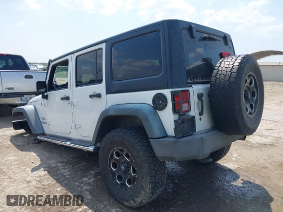 2012 Jeep Wrangler Unlimited Sport with VIN 1C4BJWDG7CL273102, listed as a IAAI auction lot 42288975 with 155,153 mi miles and . Bid and sale history available at DreamBid. Image 3.