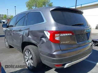 2021 Honda Pilot EX with VIN 5FNYF5H35MB036402, listed as a IAAI auction lot 42280114 with Not provided miles and . Bid and sale history available at DreamBid. Image 3.