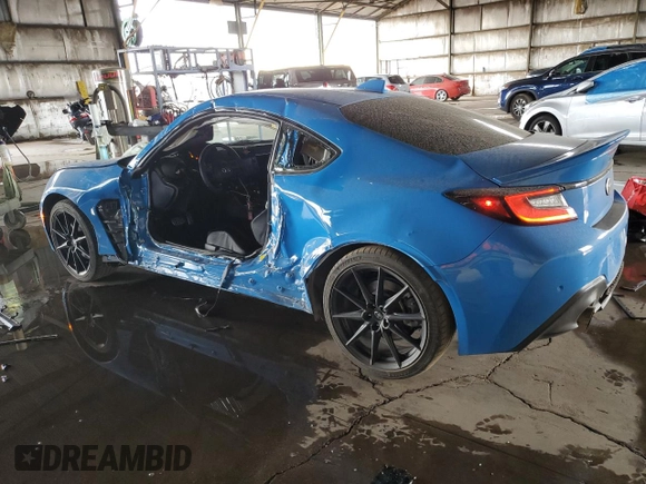 2022 Toyota 86 Premium with VIN JF1ZNBF11N8755922, listed as a Copart auction lot 45524505 with 35,968 mi miles and Salvage Title. Bid and sale history available at DreamBid. Image 2.