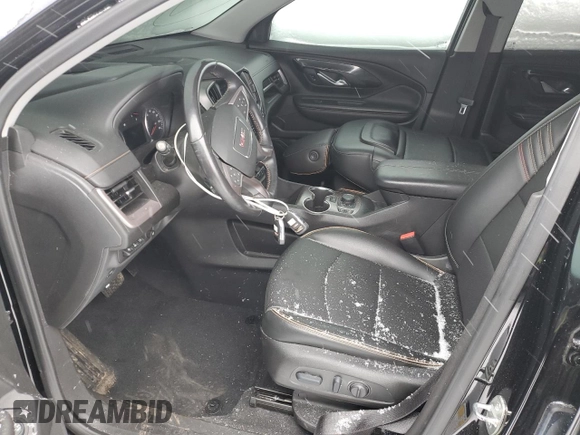 2022 GMC Terrain AT4 with VIN 3GKALYEV8NL163721, listed as a Copart auction lot 41364745 with 44,655 mi miles and Salvage Title. Bid and sale history available at DreamBid. Image 7.