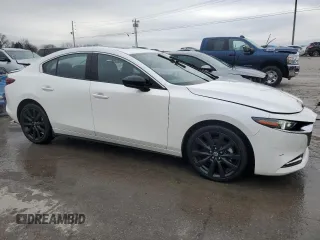 2021 Mazda 3 2.5 Turbo with VIN JM1BPBAY8M1311602, listed as a Copart auction lot 85061844 with 32,714 mi miles and Salvage Title. Bid and sale history available at DreamBid. Image 4.