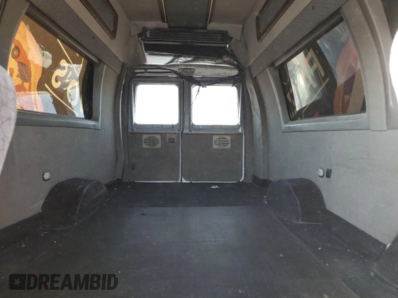 2014 Ford Econoline Cargo with VIN 1FTNS2EL3EDA22315, listed as a Copart auction lot 50365545 with 198,070 mi miles and Salvage Title. Bid and sale history available at DreamBid. Image 10.