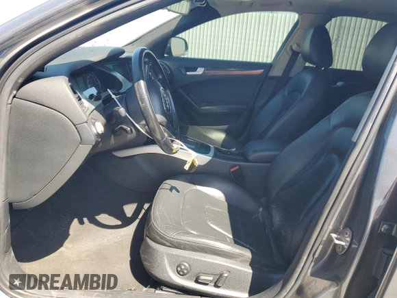 2012 Audi A4 2.0T Premium with VIN WAUAFAFL5CN001658, listed as a Copart auction lot 52967435 with 189,839 mi miles and Clean Title. Bid and sale history available at carsss.com. Image 7.