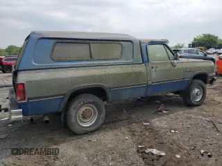 1991 Dodge D/W 250 z VIN 1B7KM26C5MS319916, wystawiony jako Copart lot #57512115 z przebiegiem 77 179 mil mil oraz Tytuł czysty. Historia ofert i sprzedaży dostępna na DreamBid. Obrazek 3.