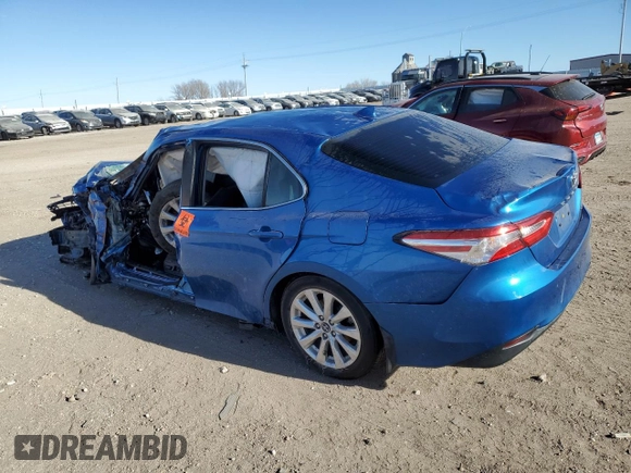 2019 Toyota Camry LE with VIN 4T1B11HK4KU247790, listed as a Copart auction lot 83417144 with 0 mi miles and Salvage Title. Bid and sale history available at carsss.com. Image 2.