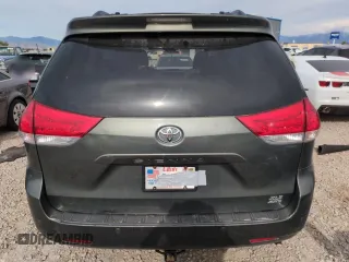 2013 Toyota Sienna XLE with VIN 5TDDK3DC1DS063127, listed as a Copart auction lot 58387015 with 196,574 mi miles and Salvage title. Bid and sale history available at DreamBid. Image 6.