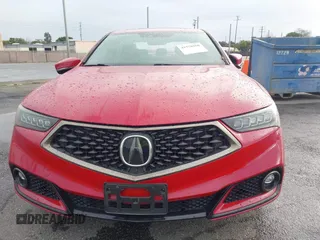2019 Acura TLX w/A-Spec Pkg with VIN 19UUB1F60KA003573, listed as a IAAI auction lot 41578850 with 48,055 mi miles. Bid and sale history available at carsss.com. Image 12.