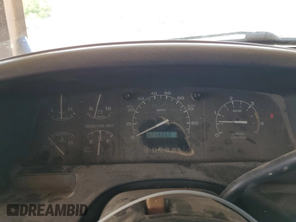 1997 Ford F-250 with VIN 1FTHX25F2VEC79419, listed as a Copart auction lot 53997013 with 321,335 mi miles and Salvage title. Bid and sale history available at DreamBid. Image 9.