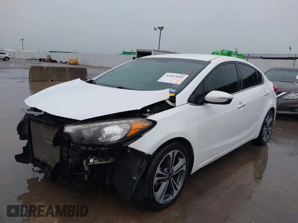 2016 Kia Forte EX with VIN KNAFX4A82G5450616, listed as a IAAI auction lot 42107042 with 131,419 mi miles. Bid and sale history available at carsss.com. Image 21.