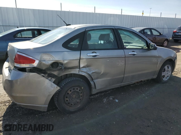 2008 Ford Focus S with VIN 1FAHP34N58W119781, listed as a Copart auction lot 54217965 with 189,971 mi miles and Salvage Title. Bid and sale history available at carsss.com. Image 3.