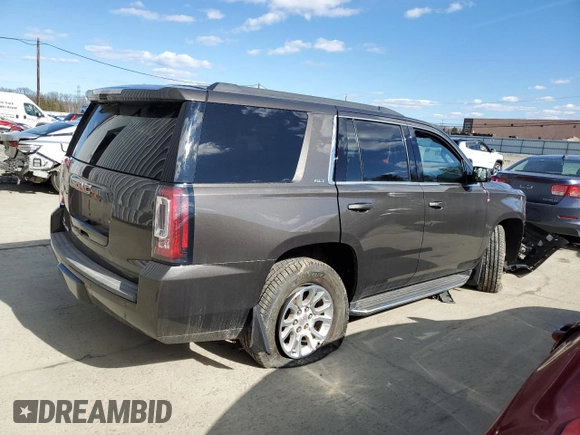 2019 GMC Yukon SLT Standard Edition with VIN 1GKS2DKC5KR155745, listed as a Copart auction lot 47500375 with 0 mi miles and Salvage Title. Bid and sale history available at carsss.com. Image 3.