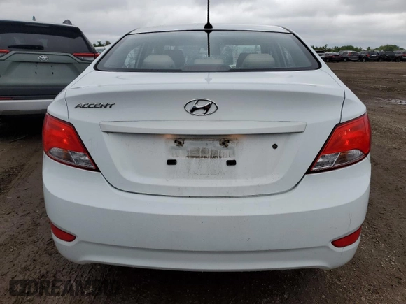 2016 Hyundai Accent SE с VIN KMHCT4AE8GU060838, выставлен на аукционе Copart как лот 57804685 с пробегом 43 243 миль миль и Списание • Salvage title. История ставок и продаж доступна на DreamBid. Изображение 6.