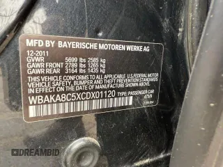 2012 BMW 7 Series 750i с VIN WBAKA8C5XCDX01120, выставлен на аукционе Copart как лот 47065425 с пробегом 71 313 миль миль и Списание • Salvage title. История ставок и продаж доступна на DreamBid. Изображение 10.