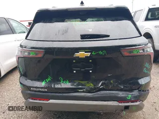 2025 Chevrolet Equinox FWD LT with VIN 3GNAXHEG4SL173229, listed as a IAAI auction lot 42464562 with 12,329 mi miles and . Bid and sale history available at DreamBid. Image 16.