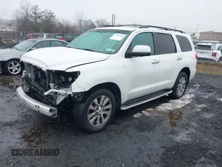 2016 Toyota Sequoia Limited with VIN 5TDJY5G18GS140071, listed as a IAAI auction lot 41570590 with 76,774 mi miles. Bid and sale history available at carsss.com. Image 17.