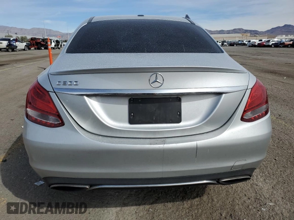 2016 Mercedes-Benz C 300 with VIN 55SWF4JB8GU124656, listed as a Copart auction lot 49355515 with 71,024 mi miles and Salvage Title. Bid and sale history available at carsss.com. Image 6.