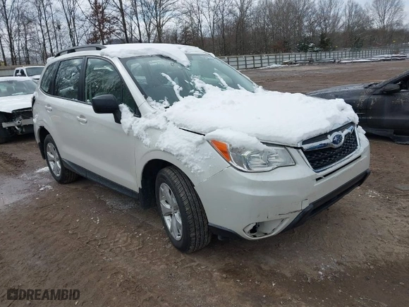2015 Subaru Forester 2.5i with VIN JF2SJABC6FH461234, listed as a IAAI auction lot 41614925 with 120,485 mi miles. Bid and sale history available at carsss.com. Image 1.