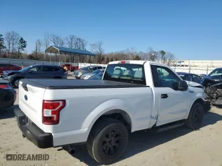 2019 Ford F-150 XL with VIN 1FTMF1CB1KKD94442, listed as a Copart auction lot 44007625 with 200,337 mi miles and Salvage Title. Bid and sale history available at carsss.com. Image 3.