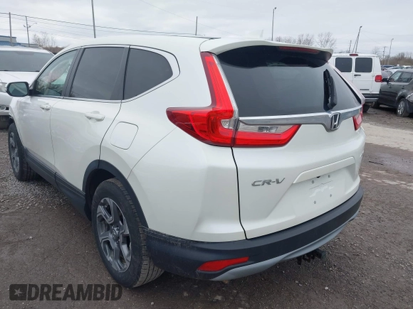 2017 Honda CR-V EX-L with VIN 5J6RW2H83HL036720, listed as a IAAI auction lot 41888202 with 61,257 mi miles. Bid and sale history available at carsss.com. Image 3.