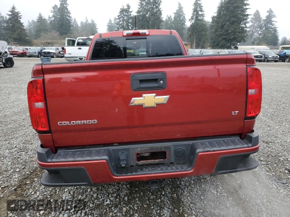 2016 Chevrolet Colorado 2WD LT with VIN 1GCHSCE35G1200880, listed as a Copart auction lot 83598604 with 54,266 mi miles and Salvage Title. Bid and sale history available at carsss.com. Image 6.