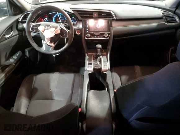 2018 Honda Civic EX with VIN 19XFC2F75JE005057, listed as a Copart auction lot 48601125 with 84,100 mi miles and Salvage Title. Bid and sale history available at DreamBid. Image 8.