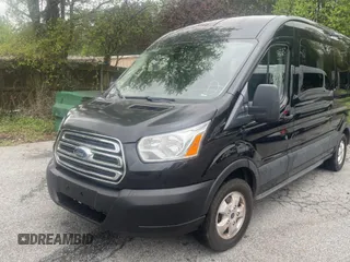 2019 Ford Transit Passenger XL with VIN 1FBAX2CG7KKA76606, listed as a Copart auction lot 52381375 with 165,799 mi miles and Clean Title. Bid and sale history available at carsss.com. Image 2.
