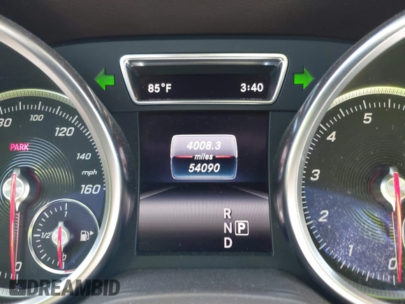 2018 Mercedes-Benz GLS 450 with VIN 4JGDF6EE6JB132415, listed as a IAAI auction lot 42283484 with 54,090 mi miles and . Bid and sale history available at DreamBid. Image 14.
