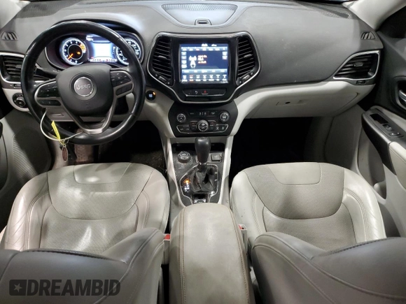 2019 Jeep Cherokee High Altitude with VIN 1C4PJMDX9KD126752, listed as a Copart auction lot 53876805 with 89,454 mi miles and Non repairable. Bid and sale history available at DreamBid. Image 8.