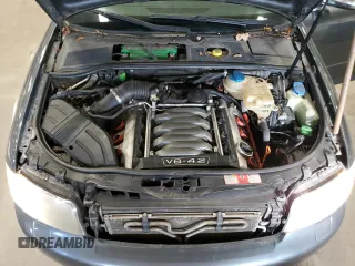 2005 Audi S4 z VIN WAUPL68E85A066495, wystawiony jako Copart lot #41601885 z przebiegiem Nie podano mil oraz Czysty tytuł • Clean title. Historia ofert i sprzedaży dostępna na DreamBid. Obrazek 11.