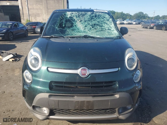 2014 FIAT 500L Trekking with VIN ZFBCFADH5EZ017576, listed as a Copart auction lot 56563184 with 107,323 mi miles and Clean Title. Bid and sale history available at carsss.com. Image 5.