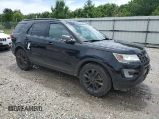 2017 Ford Explorer XLT with VIN 1FM5K8D84HGB50013, listed as a Copart auction lot 61063485 with 85,924 mi miles and Salvage title. Bid and sale history available at DreamBid. Image 4.