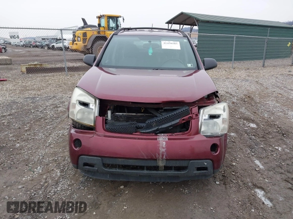 2008 Chevrolet Equinox LS with VIN 2CNDL13F086076296, listed as a IAAI auction lot 41458503 with 132,596 mi miles. Bid and sale history available at carsss.com. Image 12.