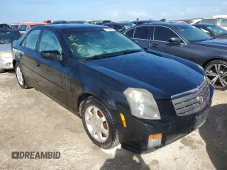 2003 Cadillac CTS with VIN 1G6DM57N030171102, listed as a Copart auction lot 76732184 with 96,156 mi miles and Non Repairable. Bid and sale history available at carsss.com. Image 4.