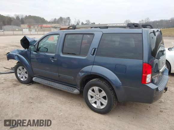 2007 Nissan Pathfinder SE with VIN 5N1AR18W57C637222, listed as a IAAI auction lot 41460806 with 229,347 mi miles. Bid and sale history available at carsss.com. Image 14.