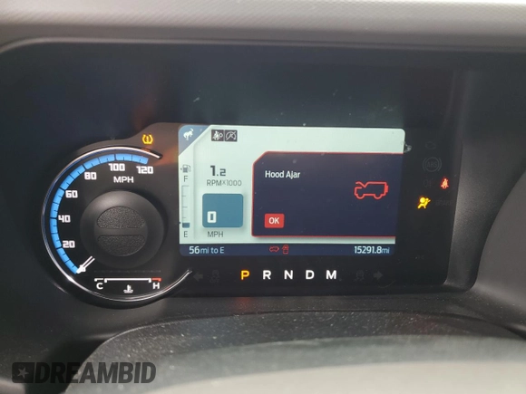 2024 Ford Bronco Big Bend with VIN 1FMDE7BH1RLA78163, listed as a Copart auction lot 59555735 with 15,291 mi miles and Salvage title. Bid and sale history available at DreamBid. Image 9.
