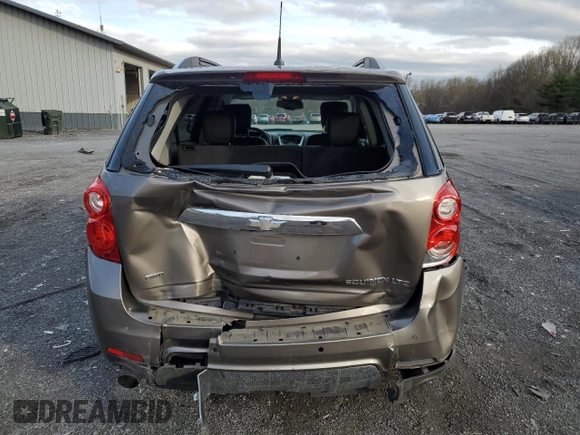 2012 Chevrolet Equinox LTZ with VIN 2GNFLGE50C6315639, listed as a Copart auction lot 51440395 with 85,025 mi miles and Salvage Title. Bid and sale history available at carsss.com. Image 6.