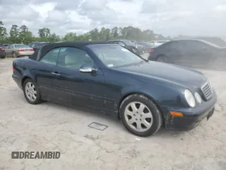 2002 Mercedes-Benz CLK with VIN WDBLK65G32T114364, listed as a Copart auction lot 54966935 with Not Provided miles and Clean Title. Bid and sale history available at carsss.com. Image 4.