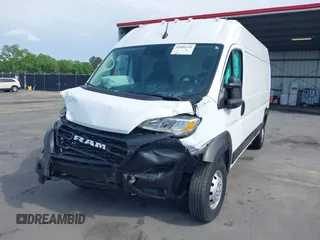 2023 Ram ProMaster Cargo with VIN 3C6MRVHG7PE509176, listed as a IAAI auction lot 42069332 with 72,976 mi miles. Bid and sale history available at carsss.com. Image 6.